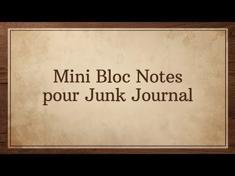 How to make a notepad using recycled materials?