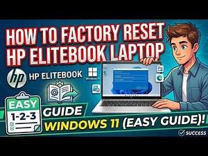 HP EliteBook Factory Reset Windows 11 | Step-by-Step Tutorial