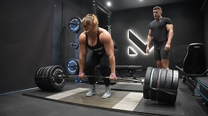 Bodybuilder gets exposed by the UK’s strongest woman