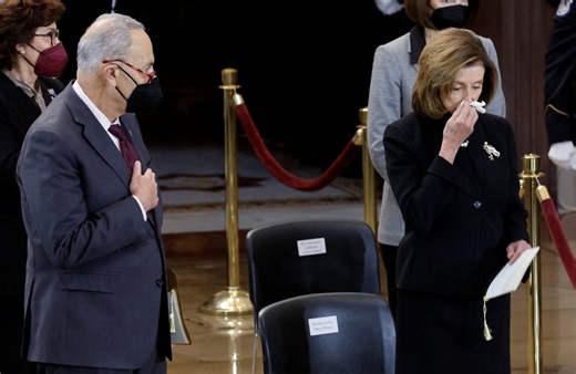 WATCH: Pelosi, Schumer pay tribute to the late Sen. Harry Reid