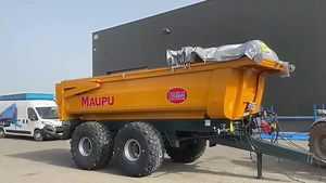 Benne TP Option : bâchage electrique | Bennes Maupu