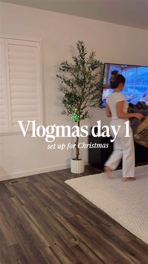 Setting Up for Christmas: A Vlogmas Journey