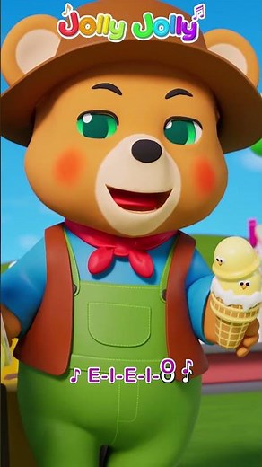Let's eat ice cream | Old MacDonald Had A Farm | Jolly Jolly - Learn and Play - Nursery Rhymes