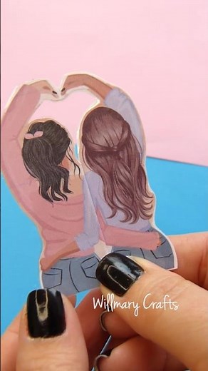 DIY Card for your bestie #diy #bff #summerofgoals