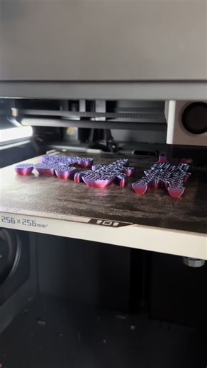 Rainbow Unicorn, cat, and skeleton printing for a new customer! #customersmostloved #3d #unicorn #skeleton #cat #smallbusiness #handmade #fyp #3DPrintedArt