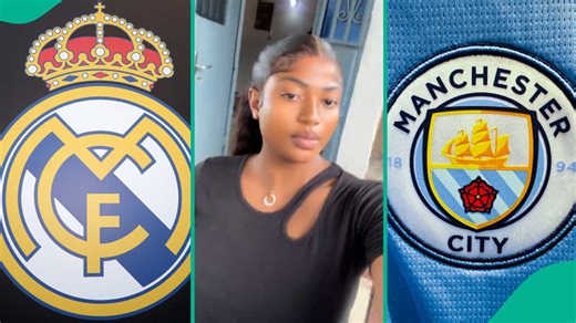 Lady with correct predictions gives scoreline of Real Madrid vs Man City match