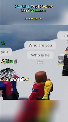 Ranking roblox nerf moments | Roblox Force #shorts #roblox