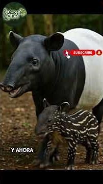 El TAPIR: el animal más extraño que no conocías (parece cerdo pero no lo es)