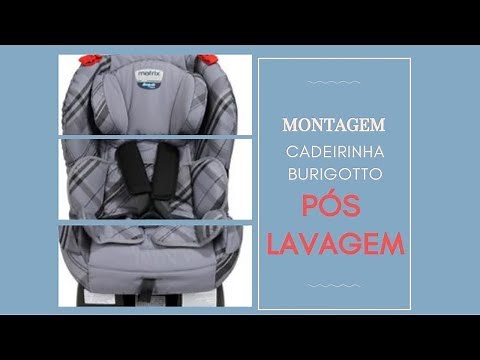 Montagem cadeirinha Burigotto Pós Lavagem