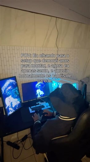 Sou só eu ou vocês também já ficaram assim? #shorts #setup