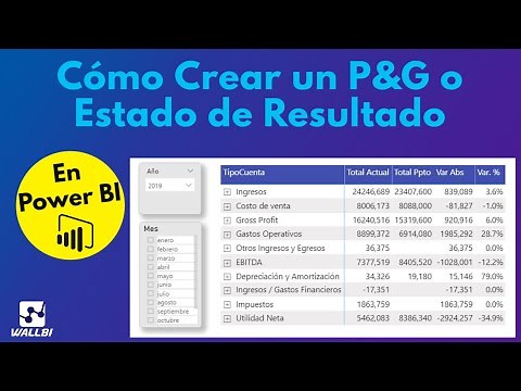 How to create a Profit and Loss Statement with Power BI