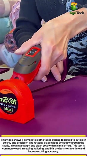 Electric Fabric Cutting Tool That Makes Sewing Faster | Smart DIY Tool