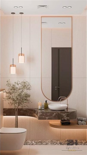 Powder Room Interior Design | Trending Washroom Ideas