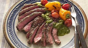 Steaks de hampe à l'argentine et chimichurri | Viande rouge Recipes