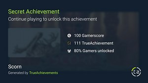 002 achievement in Scorn