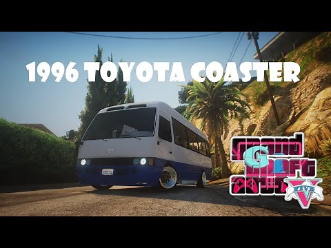 GTA V 2021 New Car Mod, Toyota Coaster, Discord Exclusive Mod Showcase