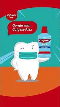What to do when masks starts to affect your oral health? Using Colgate Plax mouthwash.