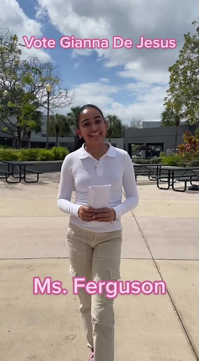 vote gianna for MS. FERGUSON 💗💗 #seniorbreakfast #fergusonfalcons