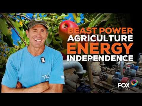 Powering Agriculture with the Fox ESS BEAST: A Sustainable Success Story 🍎🔋