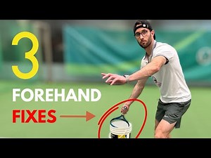 Tennis Forehand Technique for Beginners & 3 Simple Drills to See Instant Results