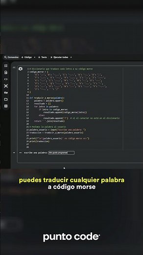 Convert any word to Morse code with #Python #Programming