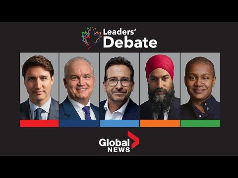 Canada election 2021: English-language federal leaders' debate | FULL
