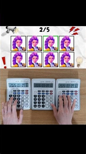 K-POP Demon Hunters Beat Challenge (Calculator Cover) 케데헌 리듬챌린지 #shorts