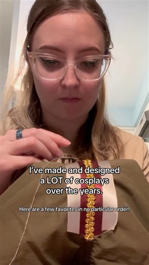 Ariel 🐸💕 on Instagram: "Can’t wait to make MANY more in the future! # cosplay #cosplayer #sewing #makeup #costumes"