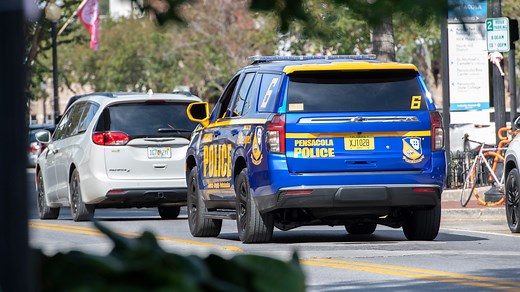 Video: Check out the new Blue Angels-themed Pensacola Police Department vehicle