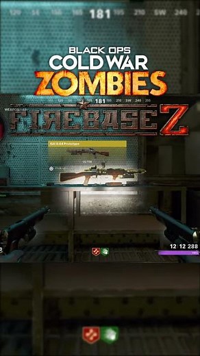 Free RAI K-84 Wonder Weapon Easter Egg Guide | Black Ops Cold War Zombies - Firebase Z #SHORTS