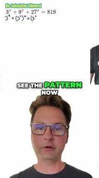 Did You Catch the Pattern in This Equation? 👀