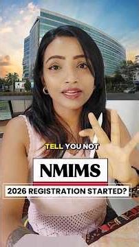 NMIMS NPAT 2026 REGISTRATION STARTED? IMP UPDATE
