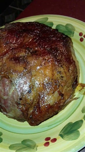 Baked Frozen Lamb Leg #food #homemade #delicious