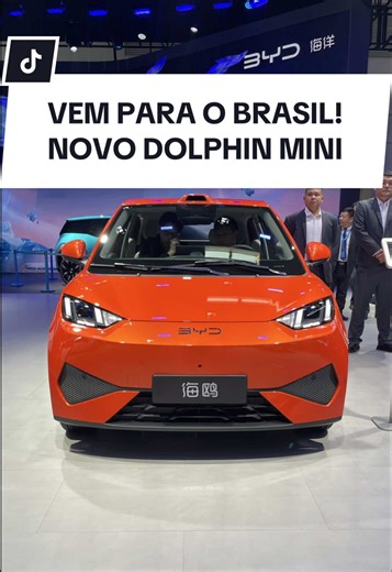 BYD Dolphin Mini laranja: daria certo no Brasil?