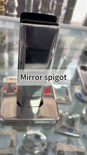 Are you looking for a mirror spigot? #hardware #glassclamp #glasshardware #ss #hardwarefitting #accessories #hardwareaccessories #glassclamp #mirror #bathroomclip #clips #spigot