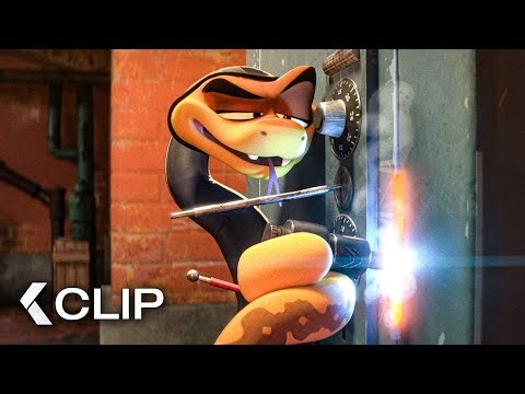 Mr. Snake Flirts & Cracks A Safe - THE BAD GUYS 2 Clip (2025)