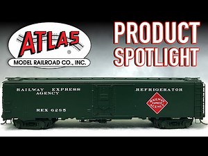 HO Scale REA Express Steel Reefer Atlas Product Spotlight