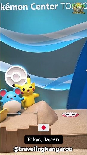 Inside Pokémon Center Tokyo Bay 🇯🇵 #travelingkangaroo #travel #walkingtour #shorts #tokyo #pokemon