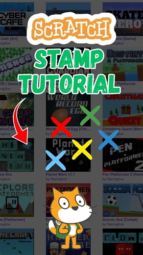 Build a Custom Stamp Studio in Scratch! (Easy Pen Tutorial)