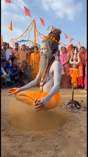 😱 sadhu baba ki adbhut shakti 😱✨ #shorts