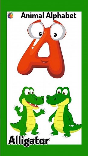 A is for alligator ||animal alphabet song for kids #staylittlechannel