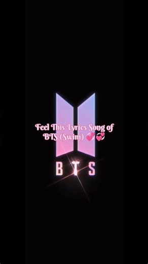 BTS – Swim (lyrics Song) #bts #btsarmy #swimbts #ytshorts #kpopsong #lyricssong