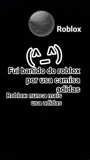 N use adidas no roblox #Roblox