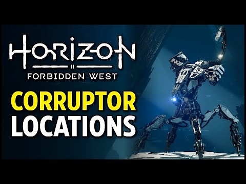 All Corruptor Locations - Horizon Forbidden West