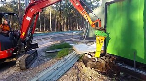 8.1K views · 18 reactions | Engine block demolition with an Indeco HP200. Need a breaker contact EE 1300434433 | Mick's Earthmoving Attachments | Facebook
