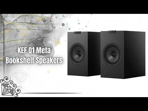 KEF Q1 Meta Bookshelf Speakers Review | Uni-Q + MAT Technology!
