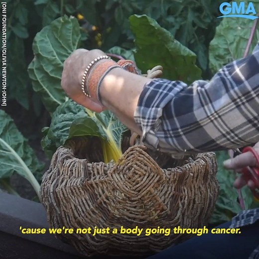 Olivia Newton-John talks about her new foundation and shares advice to women who are also fighting breast cancer. https://gma.abc/3o1tLRr | Good Morning America