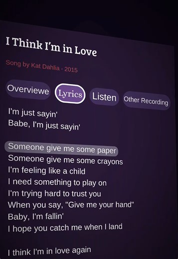 Kat Dahlia's Engaging Song Lyrics