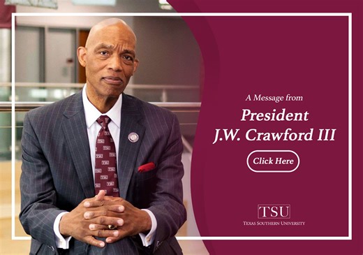 President Crawford delivers remarks on Black History Month and reflects on our theme: "From Then, to Now, to Next." | Texas Southern University