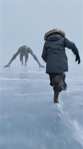 POV Survival: Running from Zombies in the Arctic Blizzard #zombie #survivalhorror